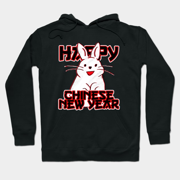 Rabbit New Year 2023! Hoodie by Kitsune Studio